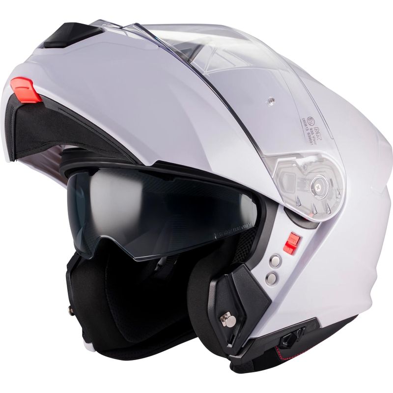 Klappbarer Motorradhelm MT Genesis R SV A0 weiß