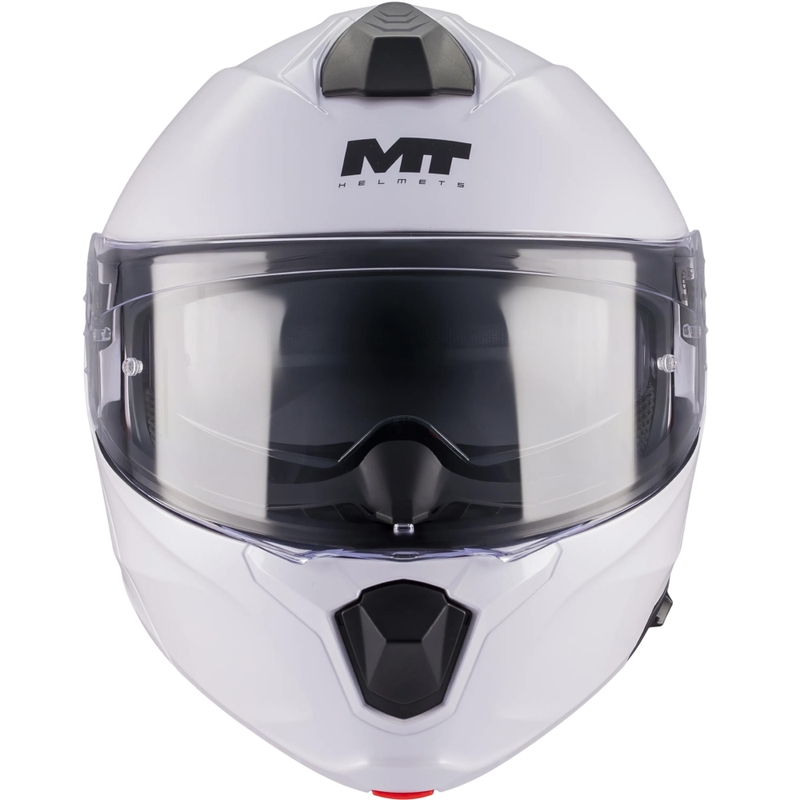Klappbarer Motorradhelm MT Genesis R SV A0 weiß