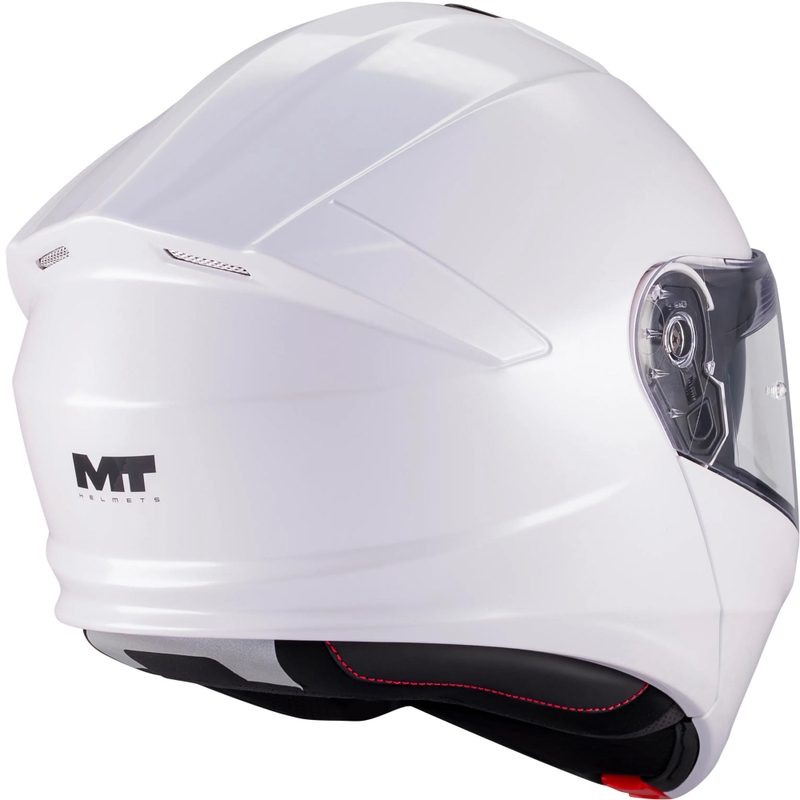 Klappbarer Motorradhelm MT Genesis R SV A0 weiß