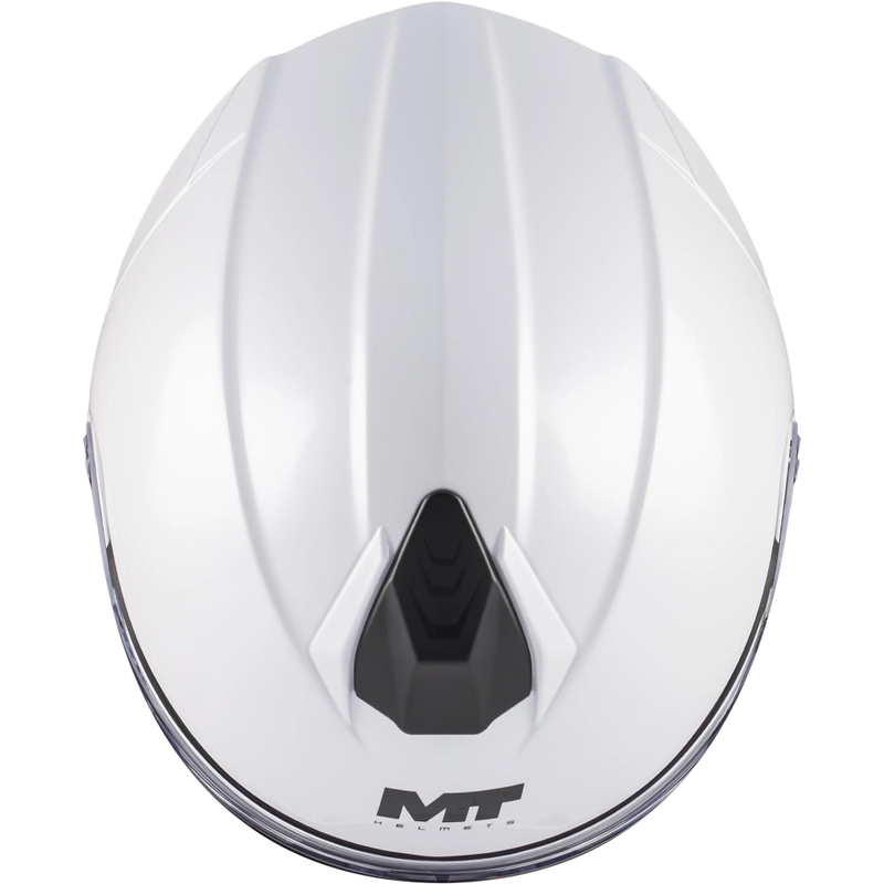 Klappbarer Motorradhelm MT Genesis R SV A0 weiß