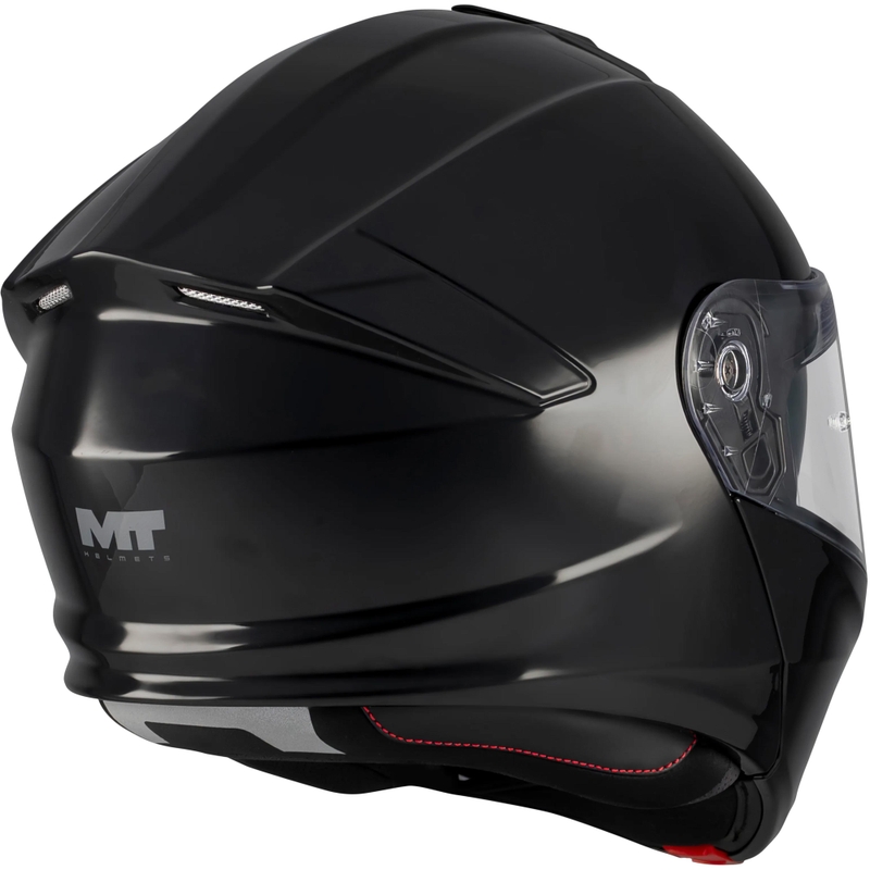 Klappbarer Motorradhelm MT Genesis R SV A1 schwarz