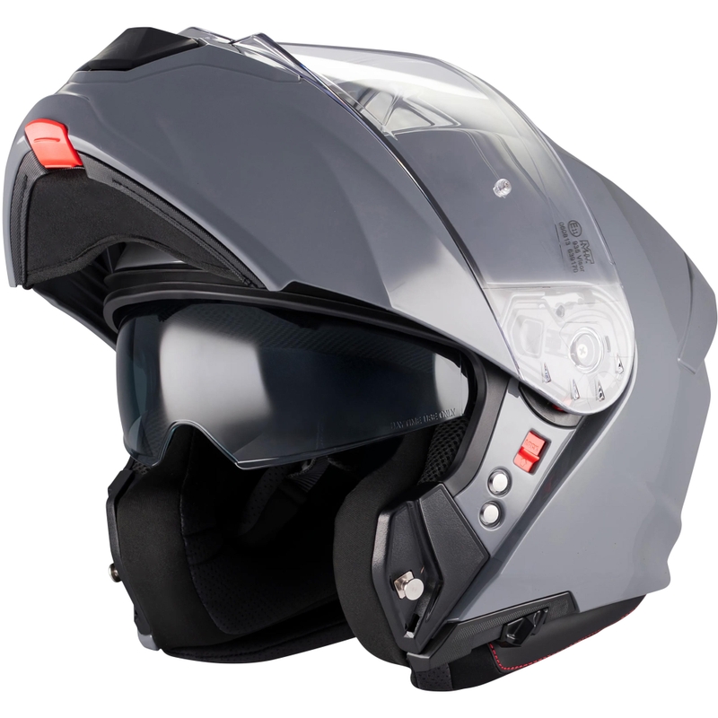 Klappbarer Motorradhelm MT Genesis R SV A12 grau