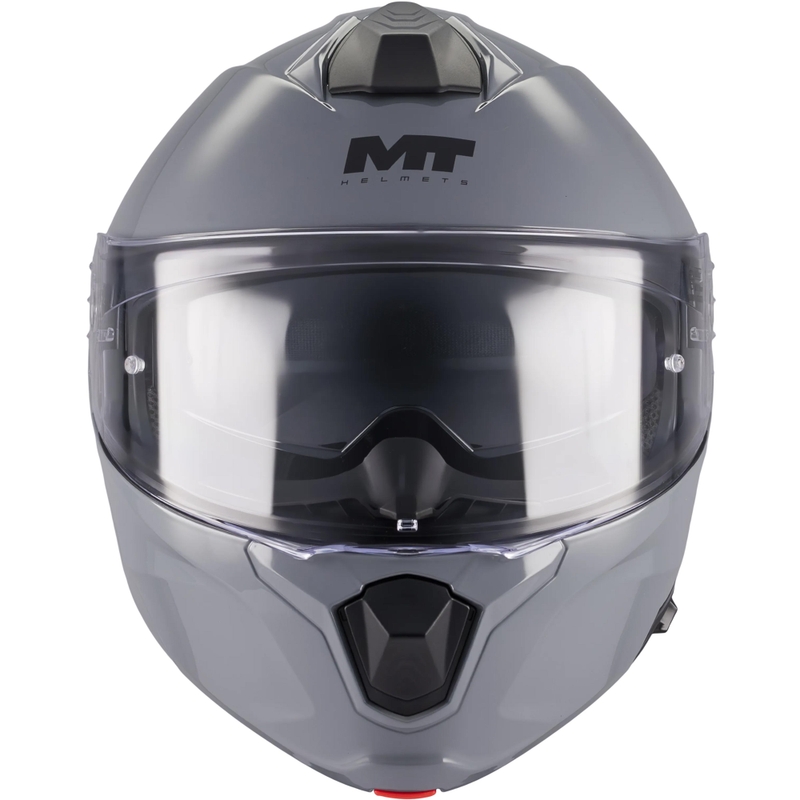Klappbarer Motorradhelm MT Genesis R SV A12 grau