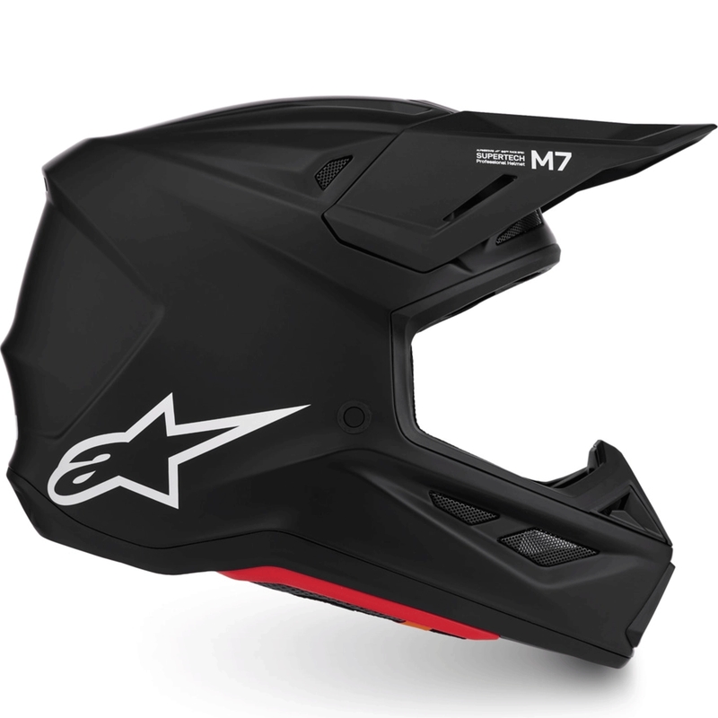 Motokrosová helma Alpinestars Supertech S-M7 Solid matná černá