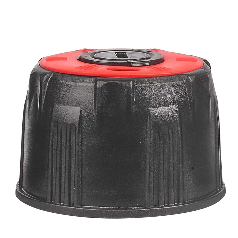 Utility can POLISPORT PROOCTANE 20 l with standard cap + 250 ml mixer + hose rot transparent