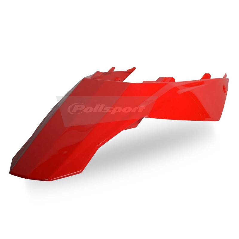 Rear Fender + Side Panels POLISPORT rot
