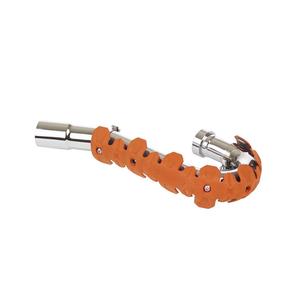 Exhaust head pipe guard POLISPORT ARMADILLO kurz orange