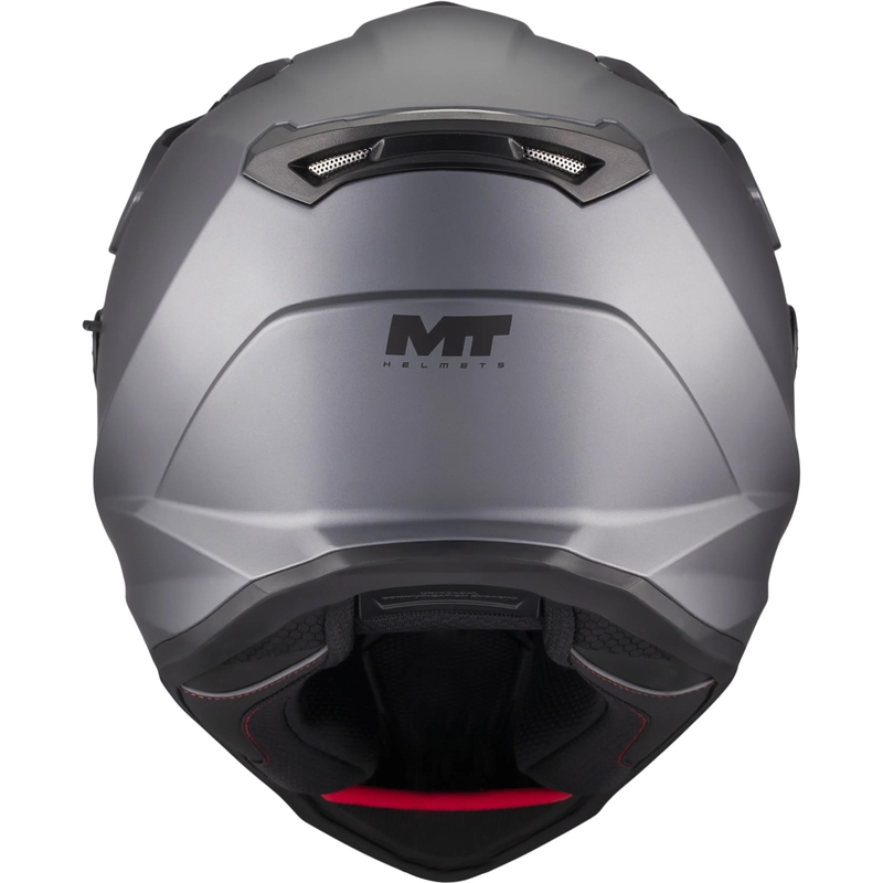 Enduro-Motorradhelm MT Track SV Pure A2, mattgrau