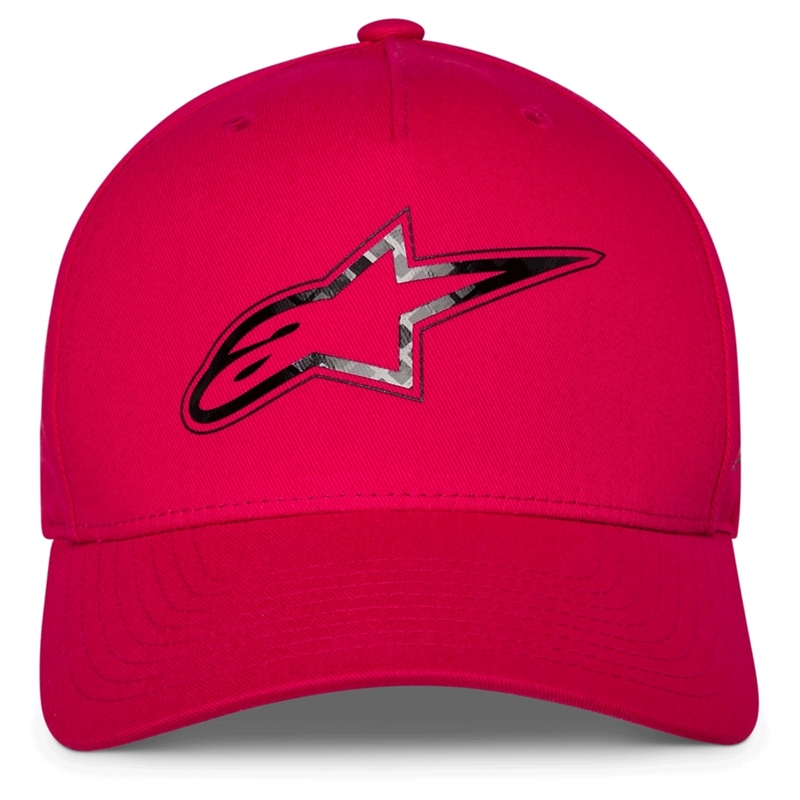 Alpinestars Carbonfaser-Kappe rot