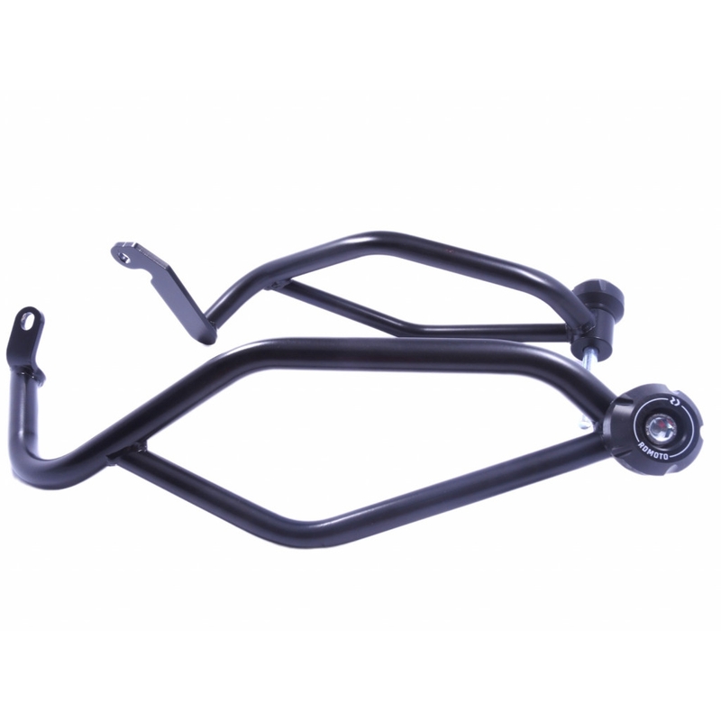 Motor Schutzrahmen RDMOTO schwarz matt für YAMAHA MT-07 700 2014-2023, YAMAHA XSR 700 2014-2023