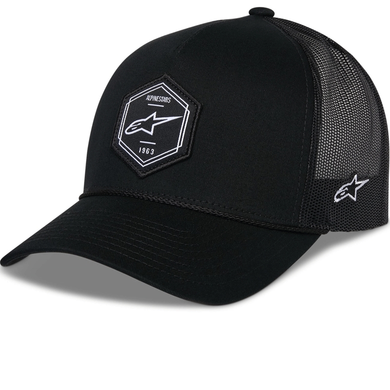 Alpinestars Hexeon Trucker Cap schwarz-schwarz
