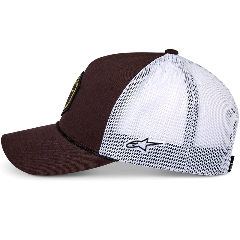 Alpinestars Hexeon Trucker Cap braun-weiß