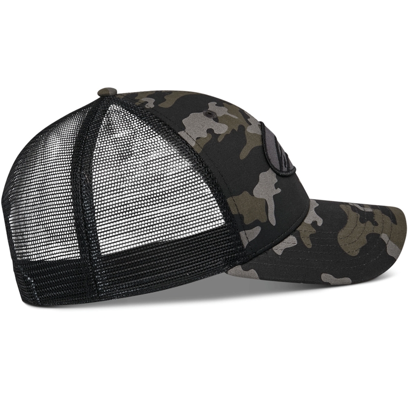Alpinestars Oblique Camo Trucker Cap schwarz-camo-schwarz