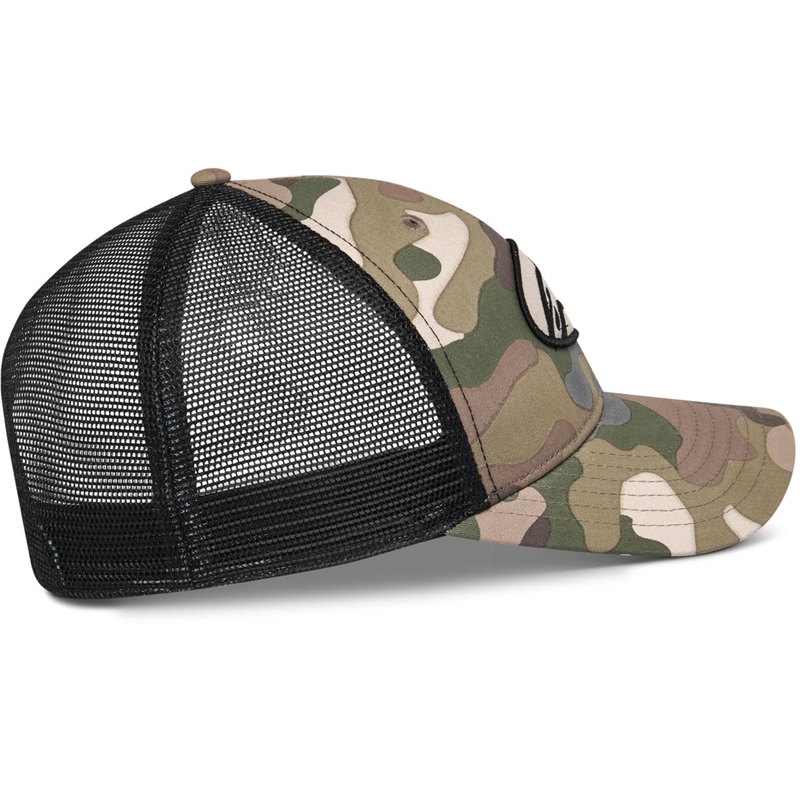 Alpinestars Oblique Camo Trucker Cap grün-camo-schwarz