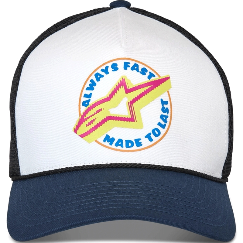 Alpinestars Aorbit Trucker Cap weiß-blau-schwarz