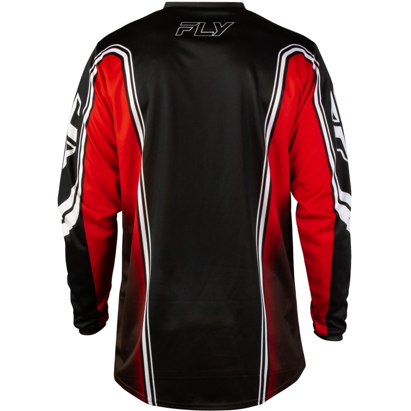FLY Racing F-16 Raze Motocross-Trikot schwarz-rot-weiß