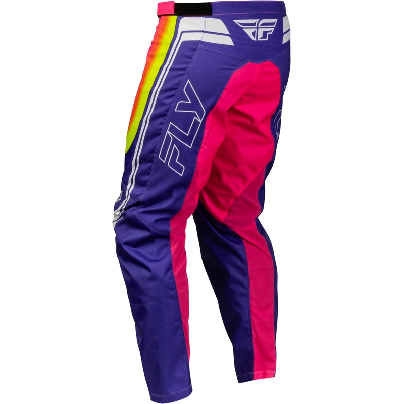 FLY Racing F-16 Raze Motorrad-Motocrosshose lila-rot-gelb