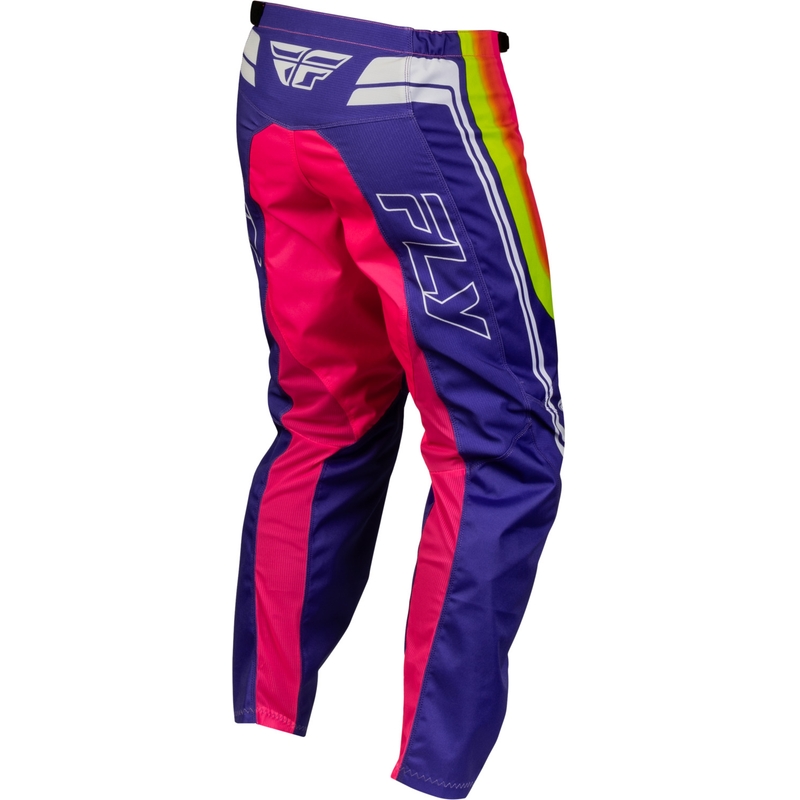 FLY Racing F-16 Raze Motorrad-Motocrosshose lila-rot-gelb