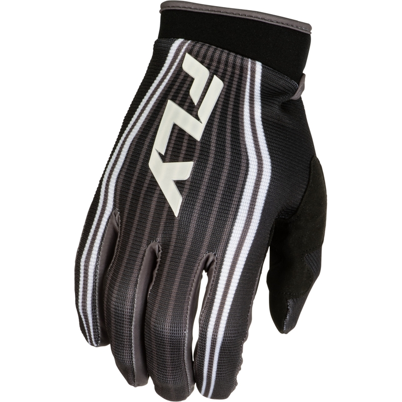 Motocross-Handschuhe für Motorrad FLY Racing F-16 Lift weiß-schwarz