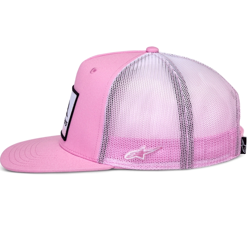 Alpinestars Cali Gradient Trucker Cap pink-weiß