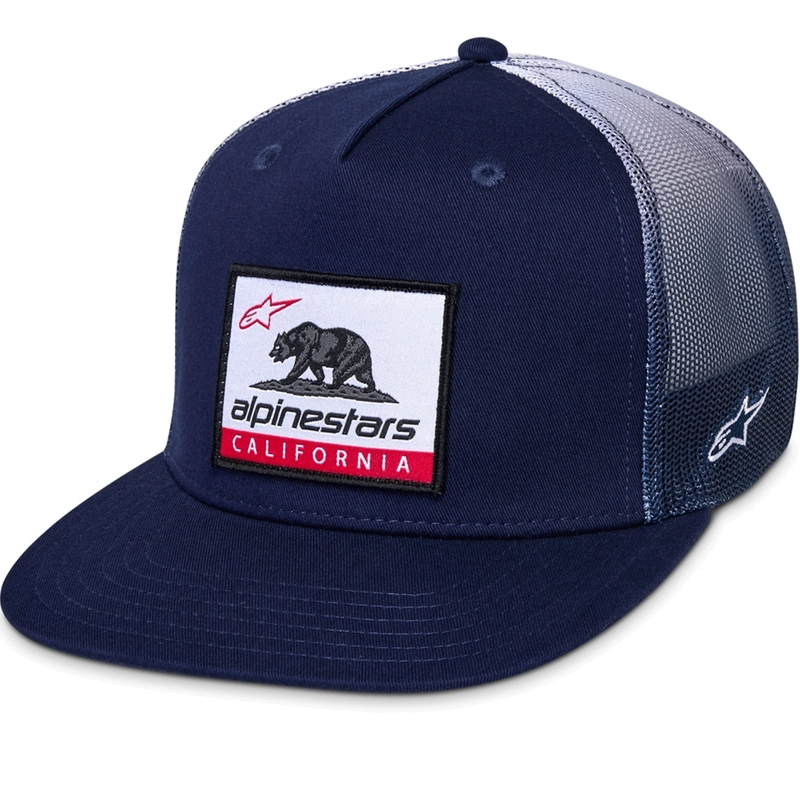 Alpinestars Cali Gradient Trucker Cap blau-weiß