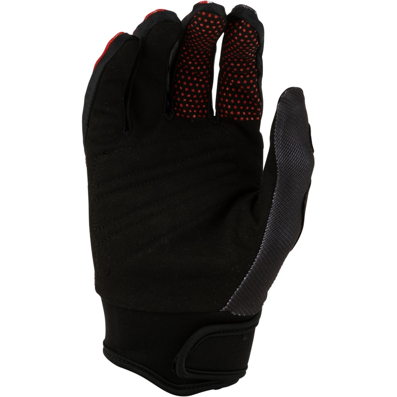 Motocross-Handschuhe für Motorrad FLY Racing F-16 Raze schwarz-rot-weiß
