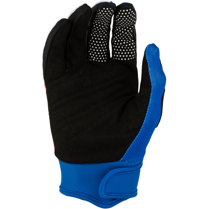 Motocross-Handschuhe für Motorrad FLY Racing F-16 Raze rot-weiß-blau