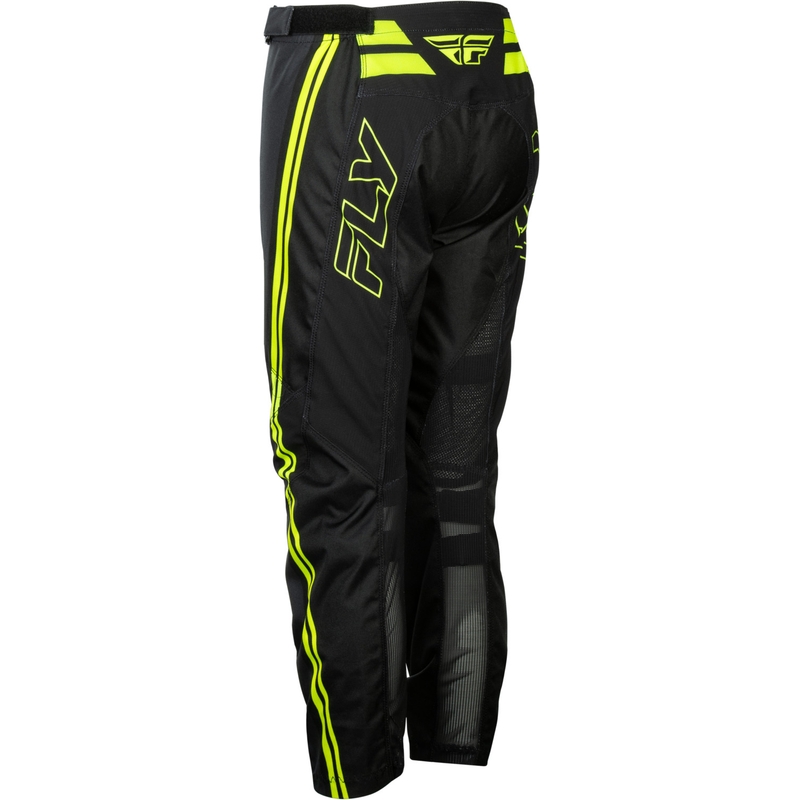 Kinder-Motocrosshose FLY Racing F-16 Raze schwarz-fluoreszierend gelb