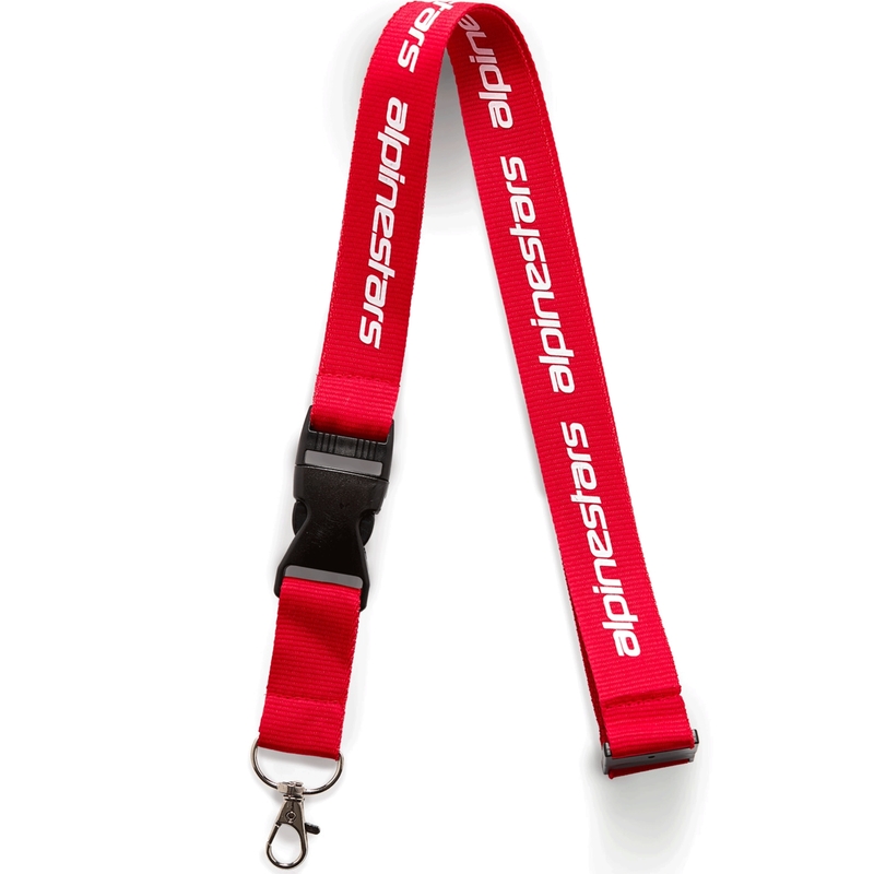 Alpinestars Linear Schlüsselband rot-weiß