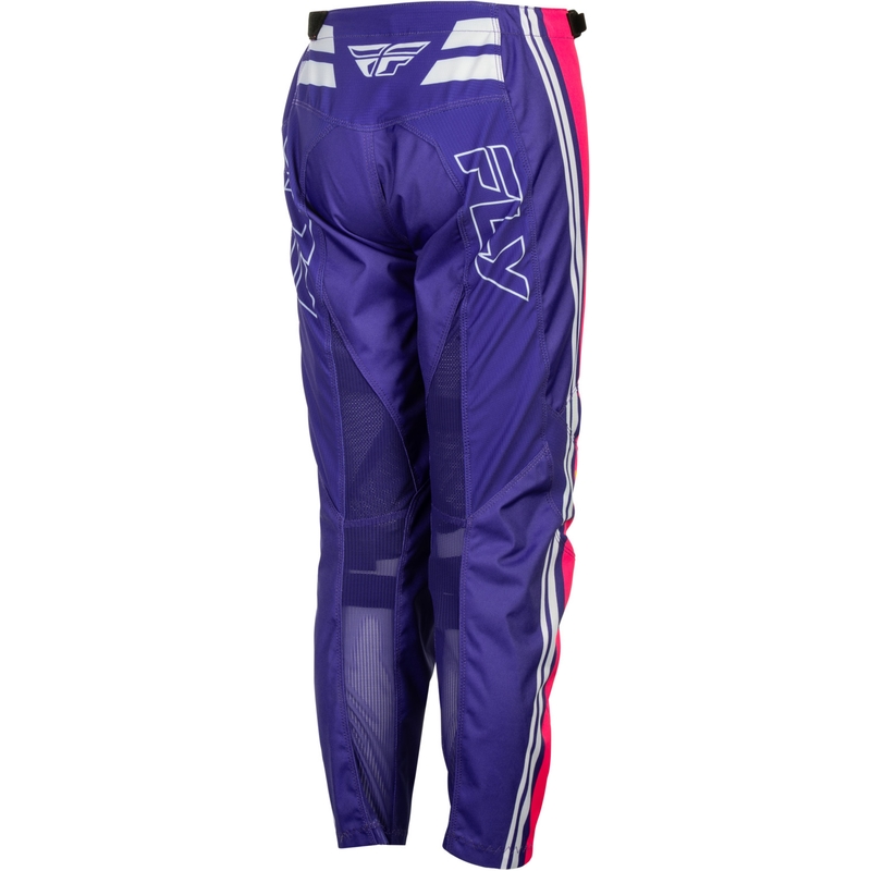 Kinder-Motocrosshose FLY Racing F-16 Raze lila-rot-gelb