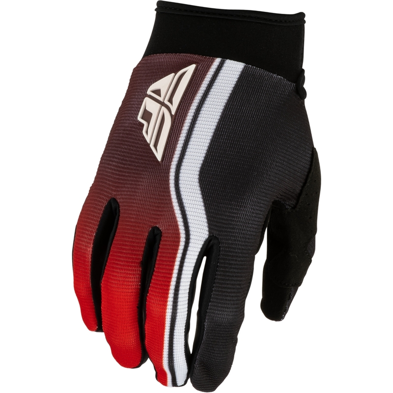 Kinder-Motocrosshandschuhe FLY Racing F-16 Raze schwarz-rot-weiß