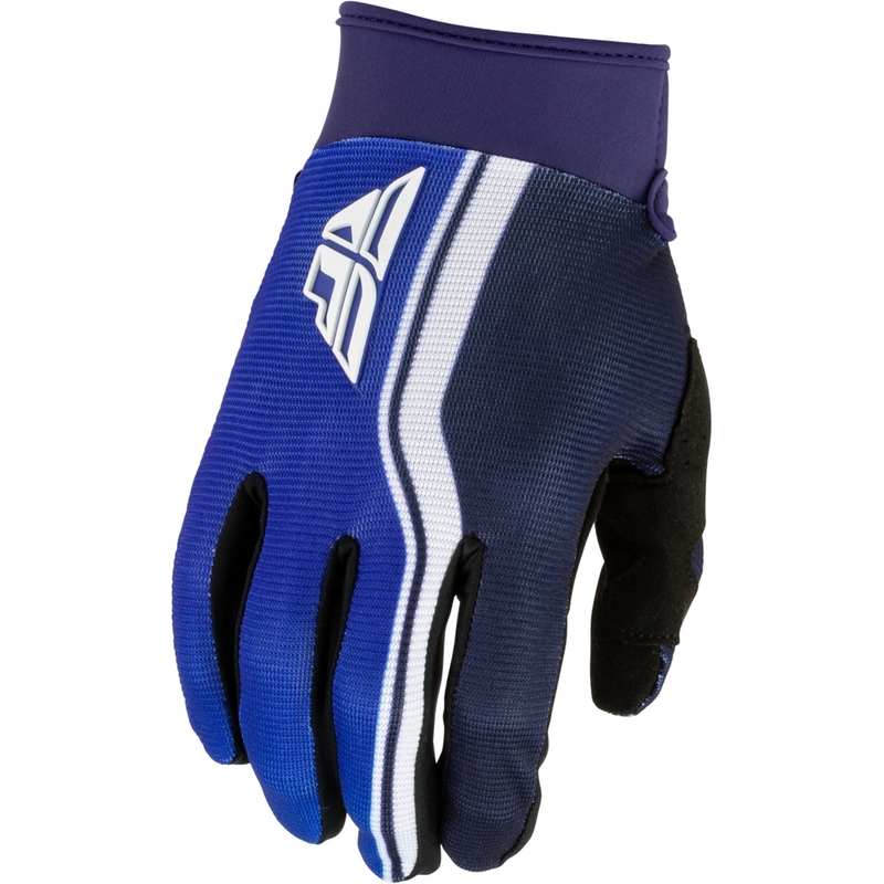 Kinder-Motocrosshandschuhe FLY Racing F-16 Raze blau-blau-weiß