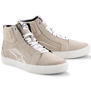 Alpinestars Ride-63 Motorradstiefel aus Leder, Weiß