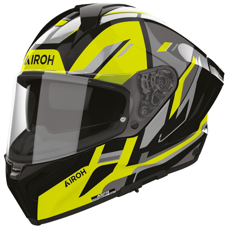 Airoh Matryx Sentry Integralhelm für Motorräder, gelb