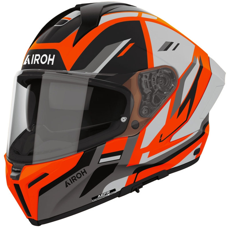 Airoh Matryx Sentry Integralhelm für Motorräder, orange