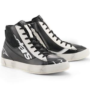 Alpinestars Stated Flair Motorradstiefel schwarz-weiß
