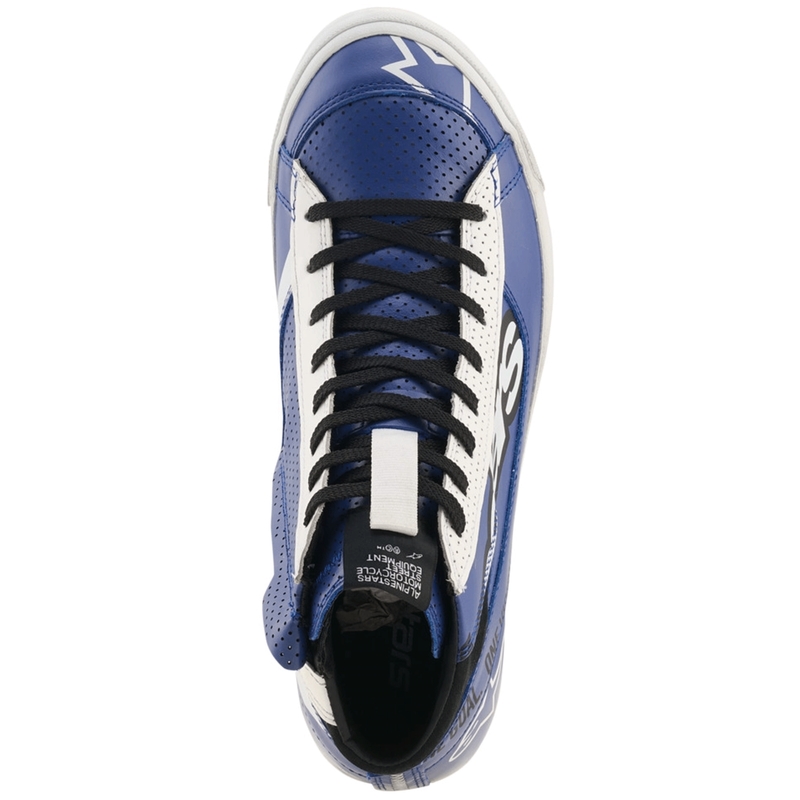 Alpinestars Stated Flair Motorradstiefel blau-weiß-schwarz