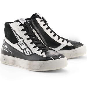 Alpinestars Stella Stated Flair Damen-Motorradstiefel schwarz-weiß