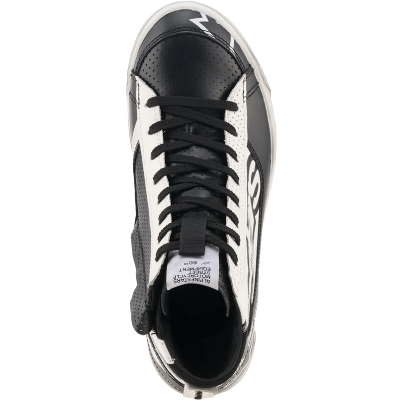 Alpinestars Stella Stated Flair Damen-Motorradstiefel schwarz-weiß