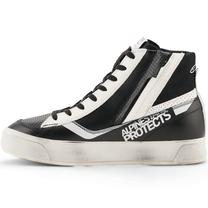 Alpinestars Stella Stated Flair Damen-Motorradstiefel schwarz-weiß