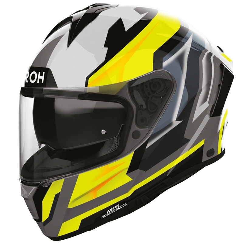 Airoh Spark 2 Blade Integralhelm für Motorräder, gelb