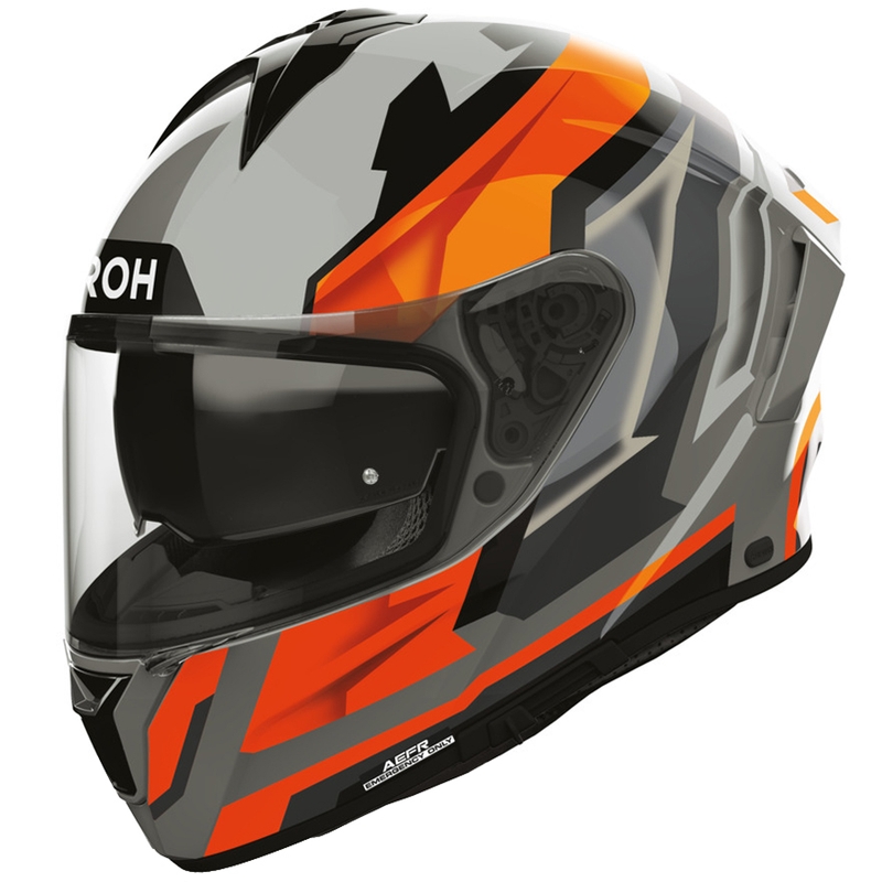 Airoh Spark 2 Blade Integralhelm für Motorräder, fluoreszierend orange