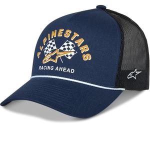 Alpinestars Finisher Trucker Cap blau-schwarz