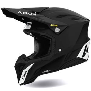 Airoh Aviator Factory Color Motocross-Helm, matt schwarz