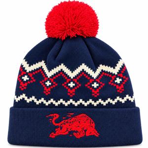 Red Bull Wintermütze, dunkelblau-rot