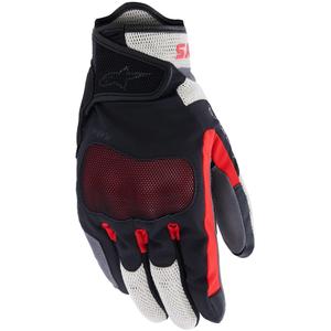 Alpinestars Mogress Airflow Motorradhandschuhe schwarz-creme-rot