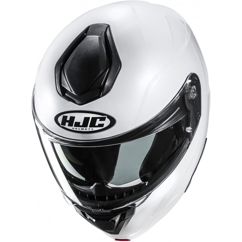 Klappbarer Motorradhelm HJC C92, Perlweiß