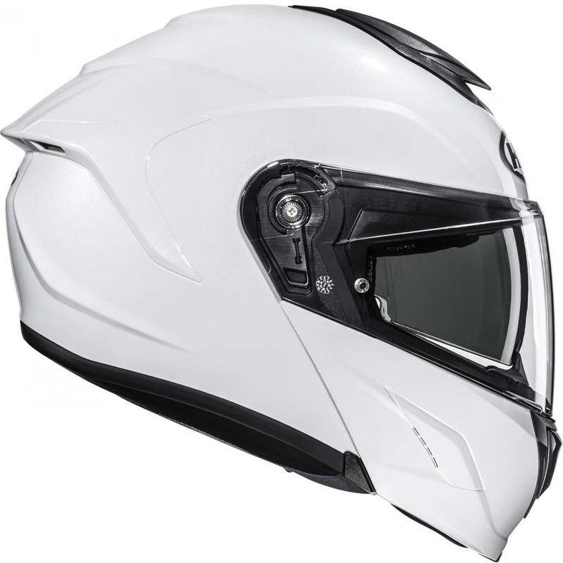 Klappbarer Motorradhelm HJC C92, Perlweiß