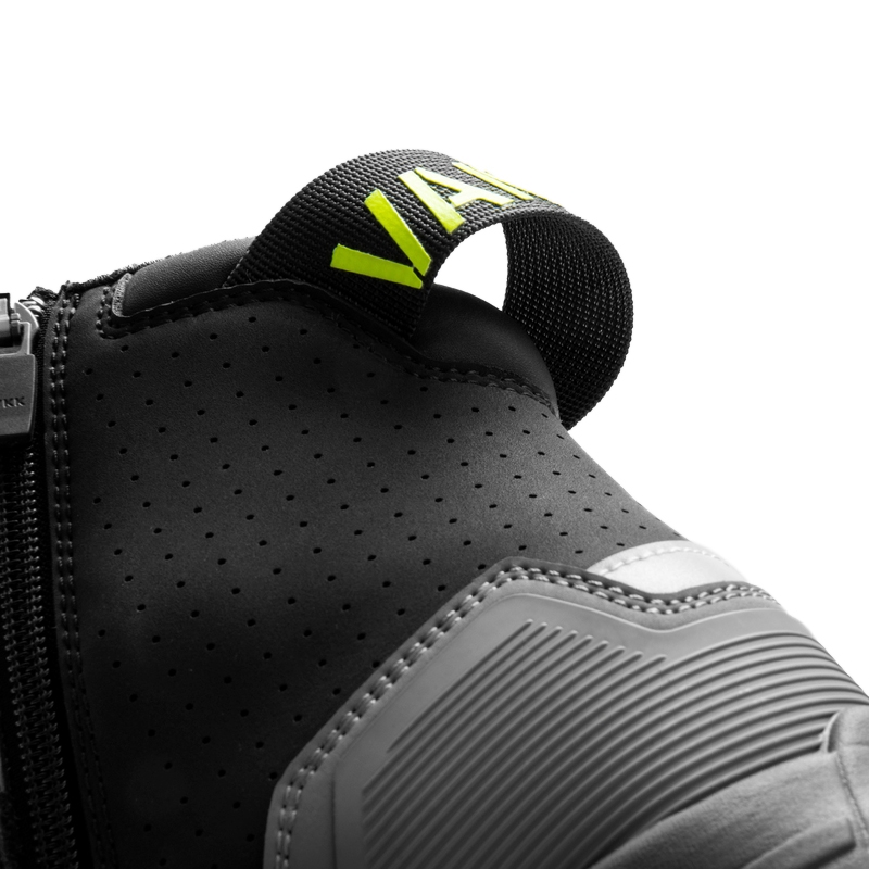 Rebelhorn Vandal II Motorradstiefel schwarz-grau-fluoreszierend gelb
