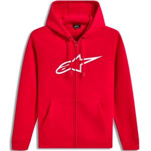 Alpinestars Ageless Zip Hoodie 3 rot-weiß